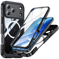 Shockproof case with glass for MagSafe for iPhone 17 Pro Max