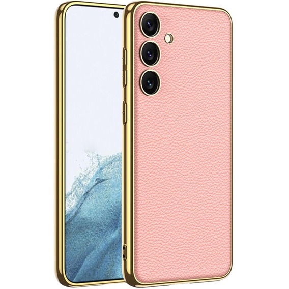 Case for Samsung Galaxy S24, GKK Leather, pink