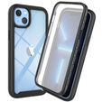 Case for iPhone 14, Shockproof, with film, black