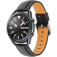 Leather Belt for Samsung Galaxy Watch 42mm - Black