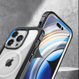 Case for iPhone 15 Pro Max, Armor Full Protect 360° to MagSafe, screen glass, black