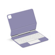 Keyboard Case for iPad Air 11" 2024, Magnetic Keyboard Touchpad, purple