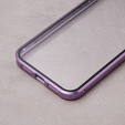 Case for iPhone 11, Magnetic Dual Glass, purple