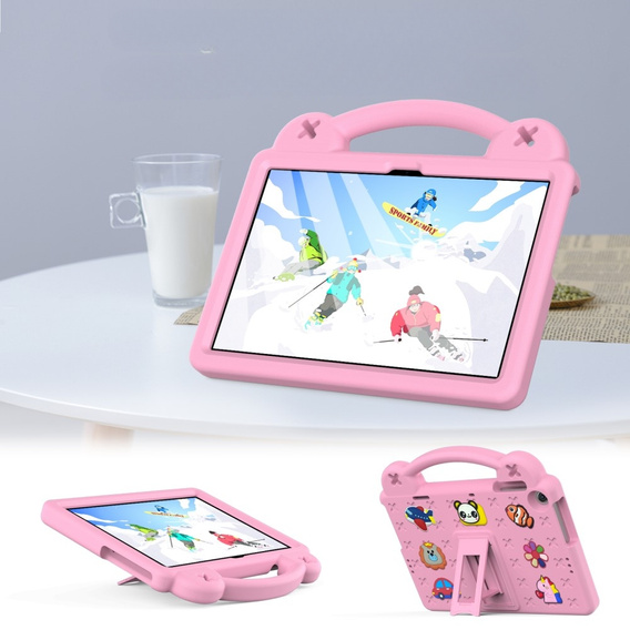 Children's case for Lenovo Tab M10 10.1 Gen 3 TB-328FU/TB-328XU, Cute Patterns, with stand, pink