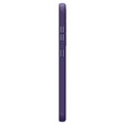Spigen case for Samsung Galaxy S24, Liquid Air, purple + 9H Tempered Glass