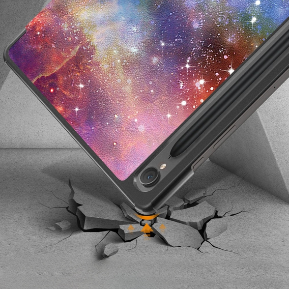 Case for Samsung Galaxy Tab S9, Smartcase Hybrid Pen Slot, galactic