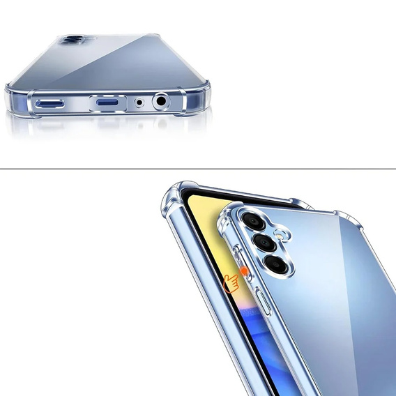 Case for Samsung Galaxy A16, Dropproof, transparent
