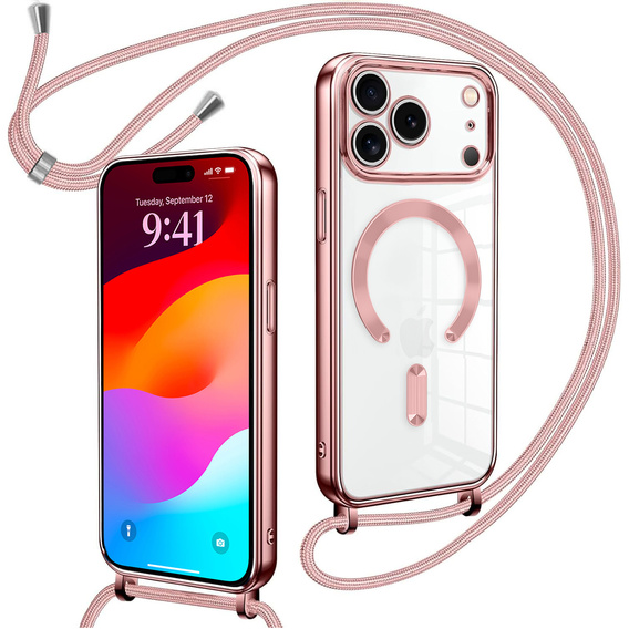 Electro MagSafe case with lanyard for iPhone 17 Pro Max