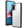 Case for Xiaomi Redmi Note 10/10S, Fusion Hybrid, transparent / black