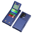 Case for Samsung Galaxy S25 Ultra, Card Holder Kickstand, dark blue