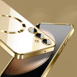 Case for Samsung Galaxy S24+ Plus, Electro MagSafe, gold + Screen Glass