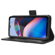 Flip case for Cat S75 5G, Wallet Litchi Magnet, black