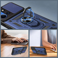 Armoured case for Xiaomi Redmi 15C 4G/LTE, CamShield Slide, blue
