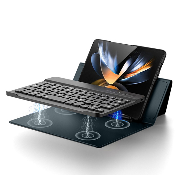 Case + keyboard Samsung Galaxy Z Fold4 5G, green