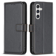 Flip case for Samsung Galaxy A55 5G,BINFEN Wallet, black