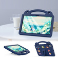 Children's case for Samsung Tab A8 X200 / X205, Cute Patterns, with stand, dark blue