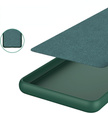 Case for Xiaomi Poco F6 Pro, Silicone Lite, dark green