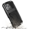 Armored case for iPhone 16 Pro, R-JUST, black
