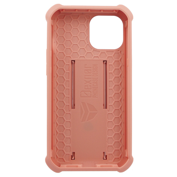 Armored case for iPhone 13 mini, Dexnor Full Body, pink rose gold
