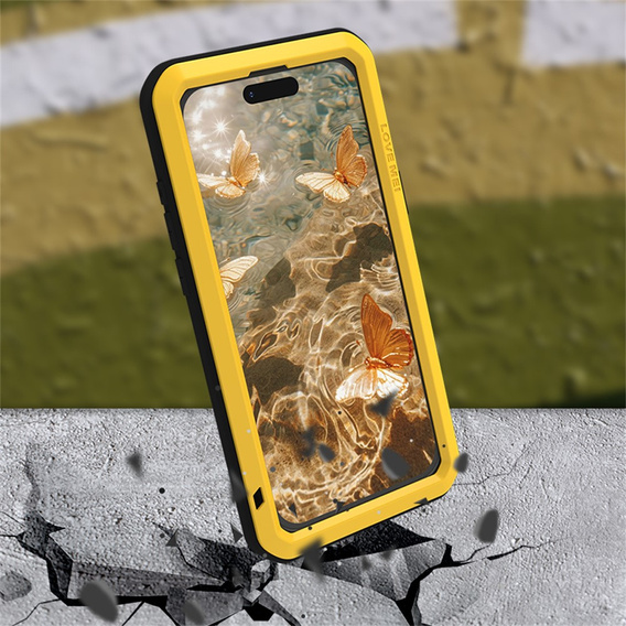 Armoured case with tempered glass for iPhone 17 Pro Max