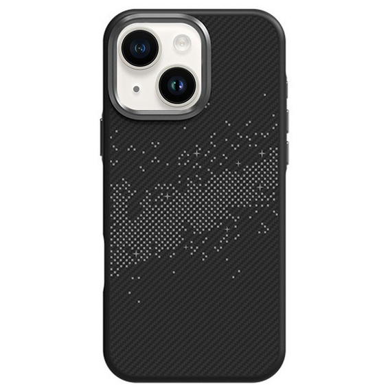 Case for iPhone 14 / iPhone 13, Milky Way, grey
