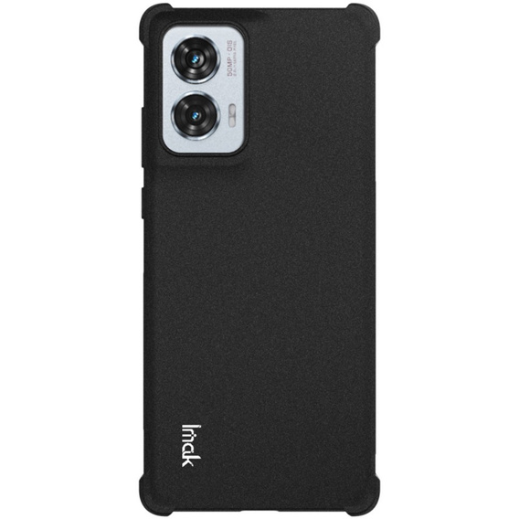 IMAK case for Motorola Edge 50 Fusion 5G, Dropproof, black