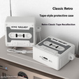 Retro silicone cassette case for Apple AirPods Pro 3