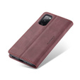 CASEME case for Samsung Galaxy S20 FE, Leather Wallet Case, red