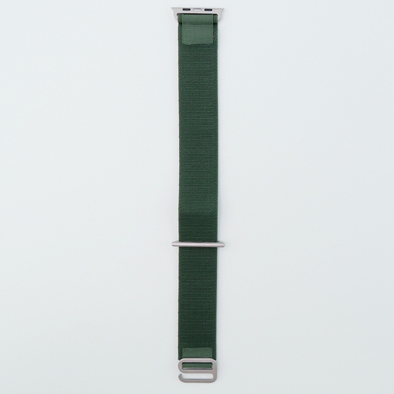 Nylon Strap for Apple Watch 1/2/3/4/5/6/7/8/SE/ULTRA 42/44/45/49mm, Green