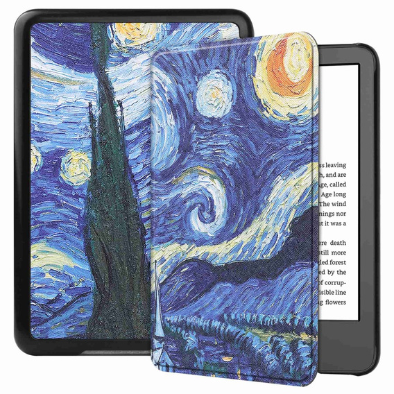Case for Kindle 11, Smartcase, oil painting