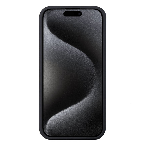 Case for iPhone 15 Pro Max, Aramid Fiber Cover, black