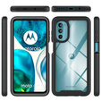 Case for Motorola Moto G52 4G / G82 5G, Shockproof, with film, black
