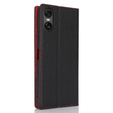 Leather case for Sony Xperia 10 VI, ERBORD Grain Leather, black