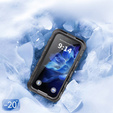 Waterproof Case, SHELLBOX IP68 MagSafe, Black for iPhone 16