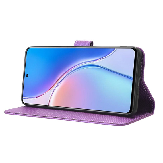 Flip case for Huawei Nova 11i, Wallet Smart Magnet, purple