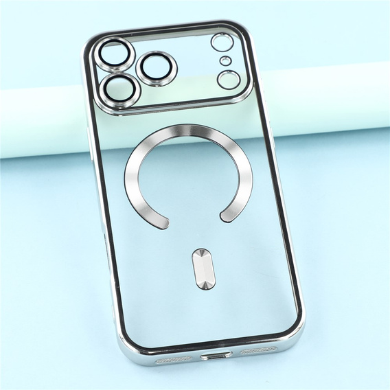 Magnetic case with lens protection for iPhone 17 Pro