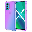 Case for Motorola Moto Edge 30, Gradient Dropproof, blue