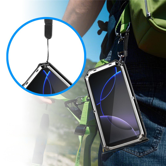 R-JUST armoured case with stand for iPhone 17 Pro