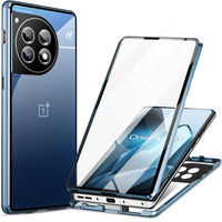 Case for OnePlus 13, Magnetic Dual Glass, blue