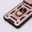Case for Motorola Moto G54 5G, CamShield Slide, pink rose gold