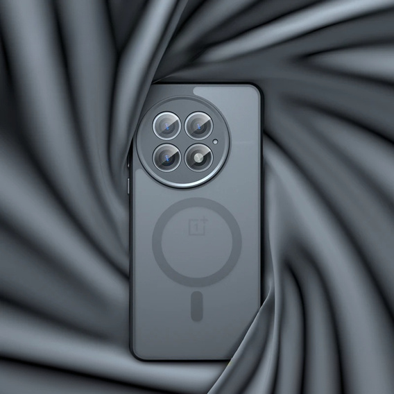 Case for OnePlus 13R, for MagSafe, ERBORD Matt Case, black