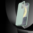 Flip case for Samsung Galaxy S25+ Plus, Smart View Wallet, green