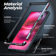 Case LUPHIE for Samsung Galaxy S25 Ultra, Armor Bumper, black