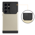 Case for Samsung Galaxy S24 Ultra, ERBORD MagProtect Slide Camera, gold