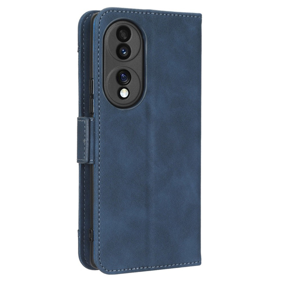 Flip case for Honor 70 5G, Card Slot, dark blue
