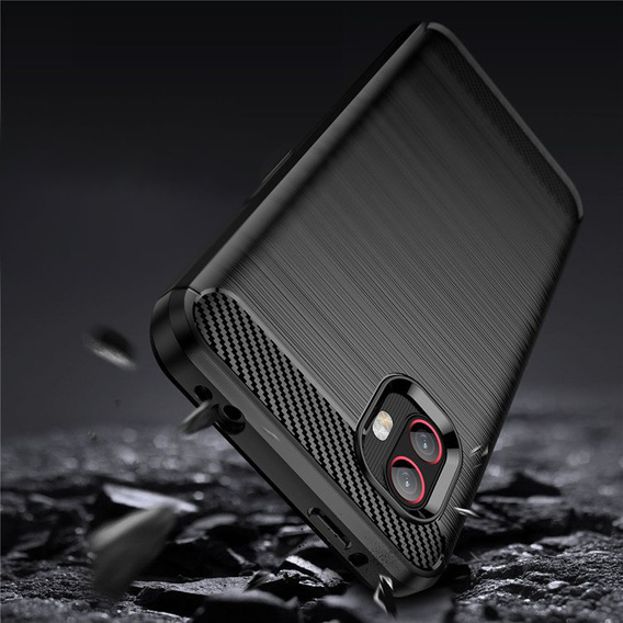 Case for Samsung Galaxy Xcover 6 Pro 5G, Carbon, black