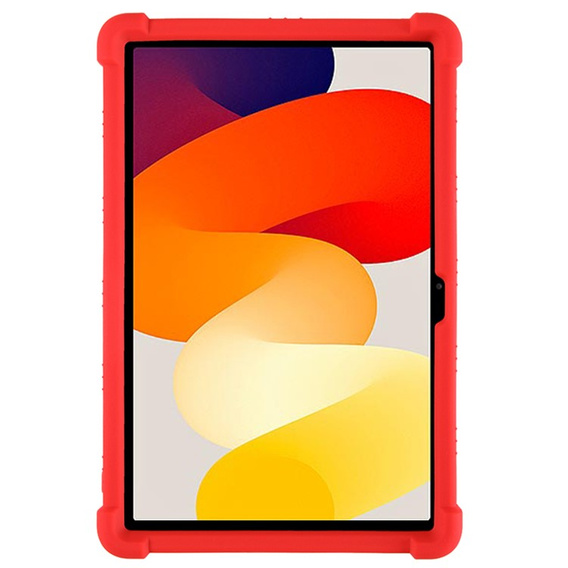 Silicone case for Xiaomi Redmi Pad SE 11", Impact, armor, red