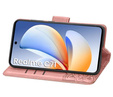 Flip case for Realme C71, Butterfly, pink rose gold