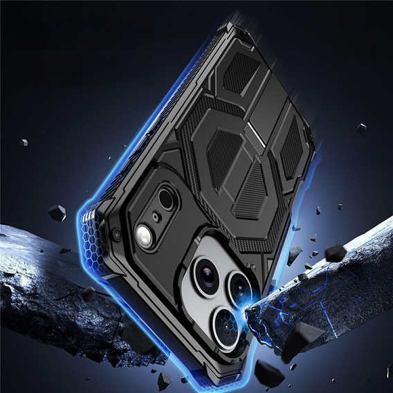 MagSafe-compatible protective case with stand for iPhone 17 Pro Max