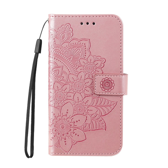 Flip case for Samsung Galaxy A13 4G, Mandala Flower, pink
